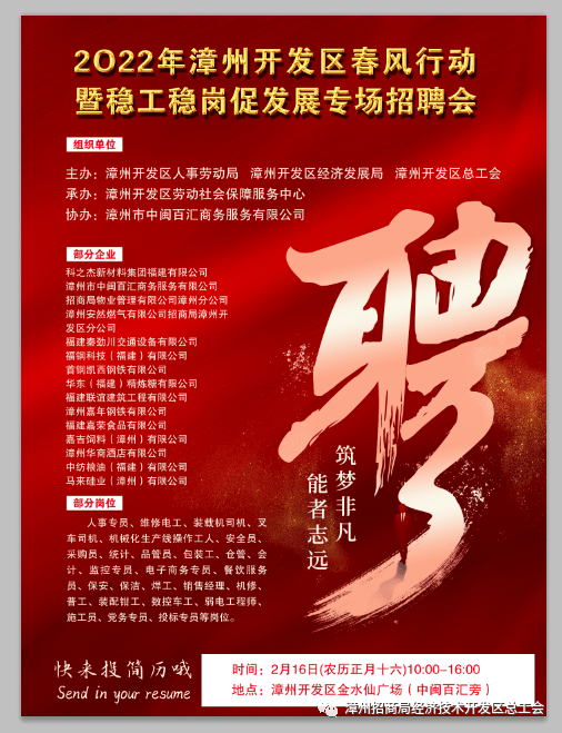福建漳州最新招聘，时代的脉搏与地方繁荣同步前行